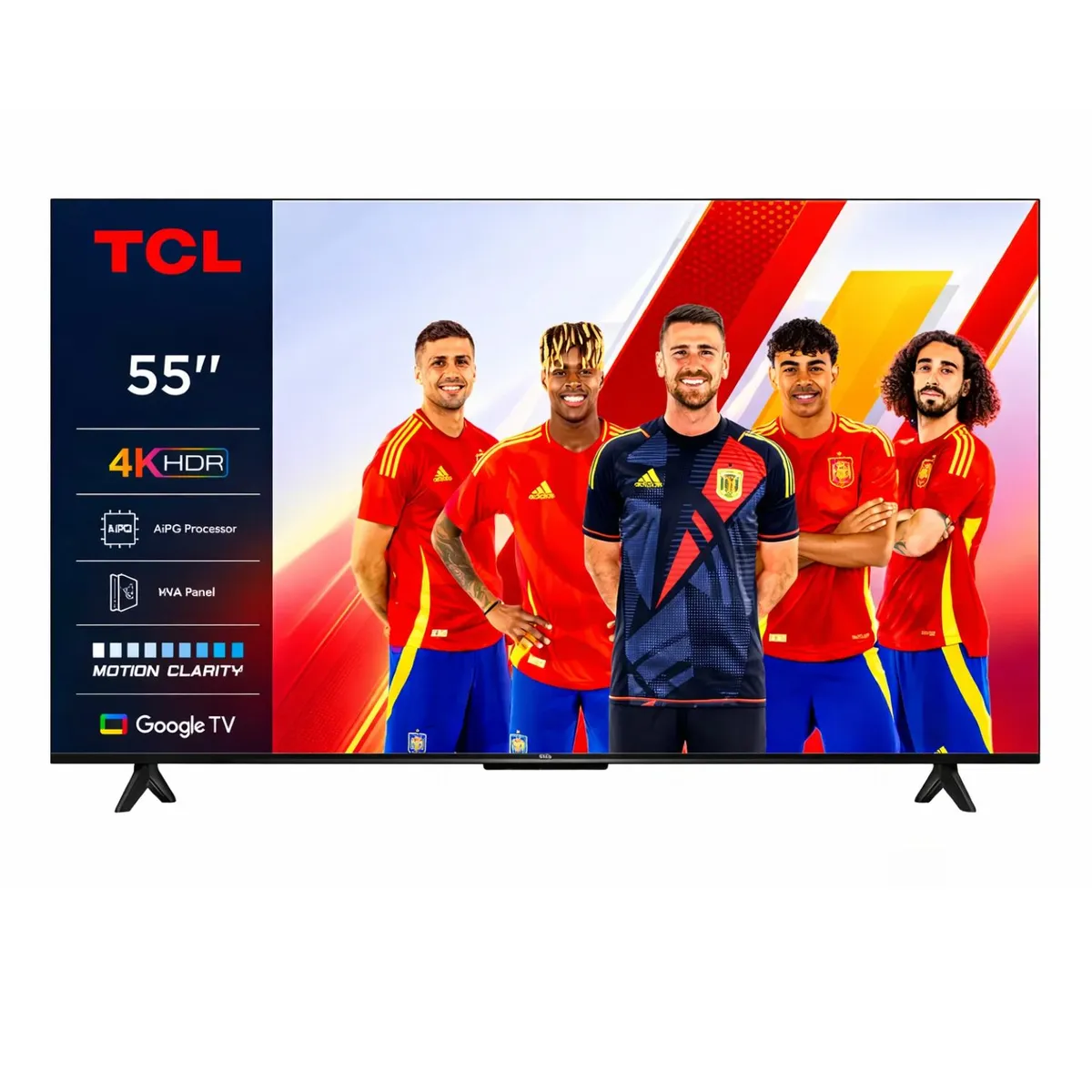 TCL - Televisor TCL LED 55” 4K UHD Smart TV 55P6K 2025