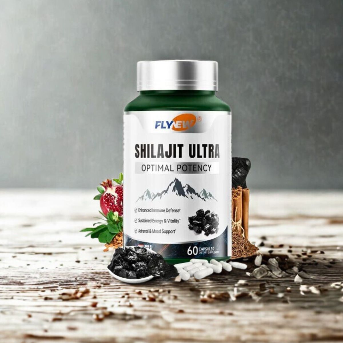 GENERICO - Shilajit Ultra Potenciador Energetico - Flynew