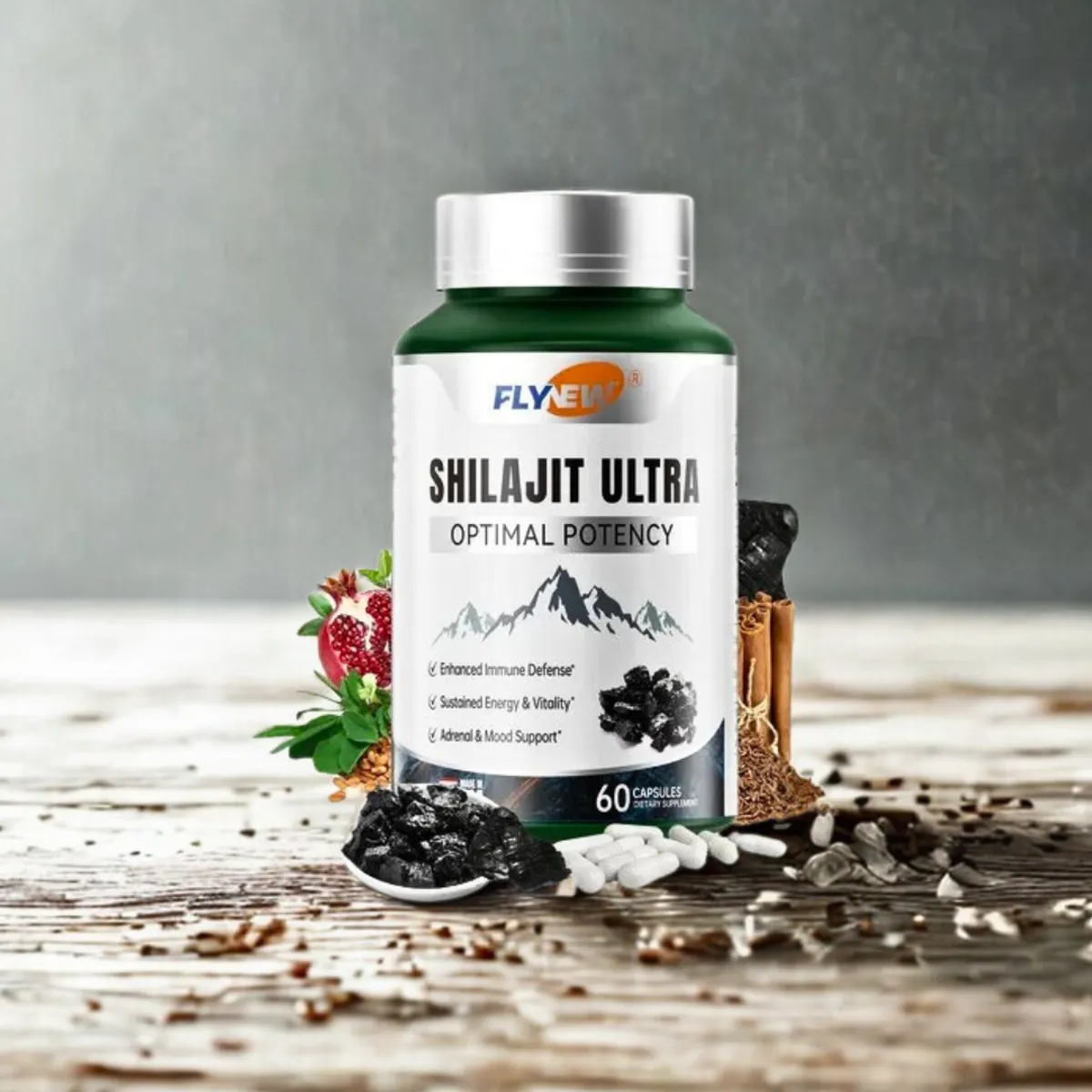 GENERICO - Shilajit Ultra Potenciador Energetico - Flynew