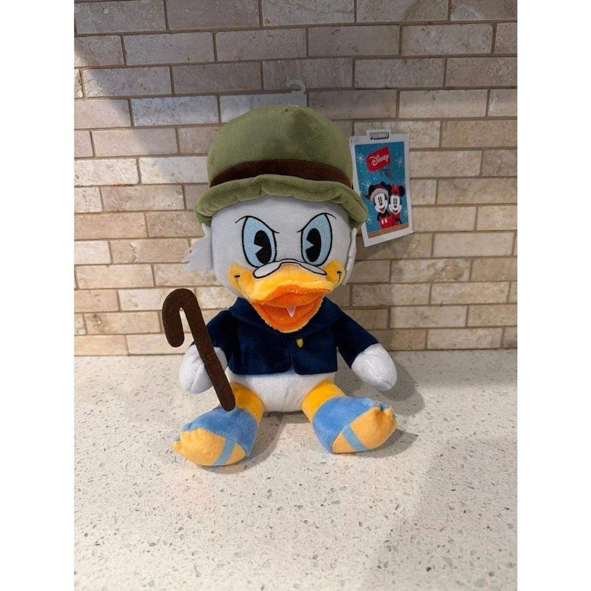 KIDROBOT - Peluche Scrooge McDuck Tio rico mc pato Ducktales pequeño