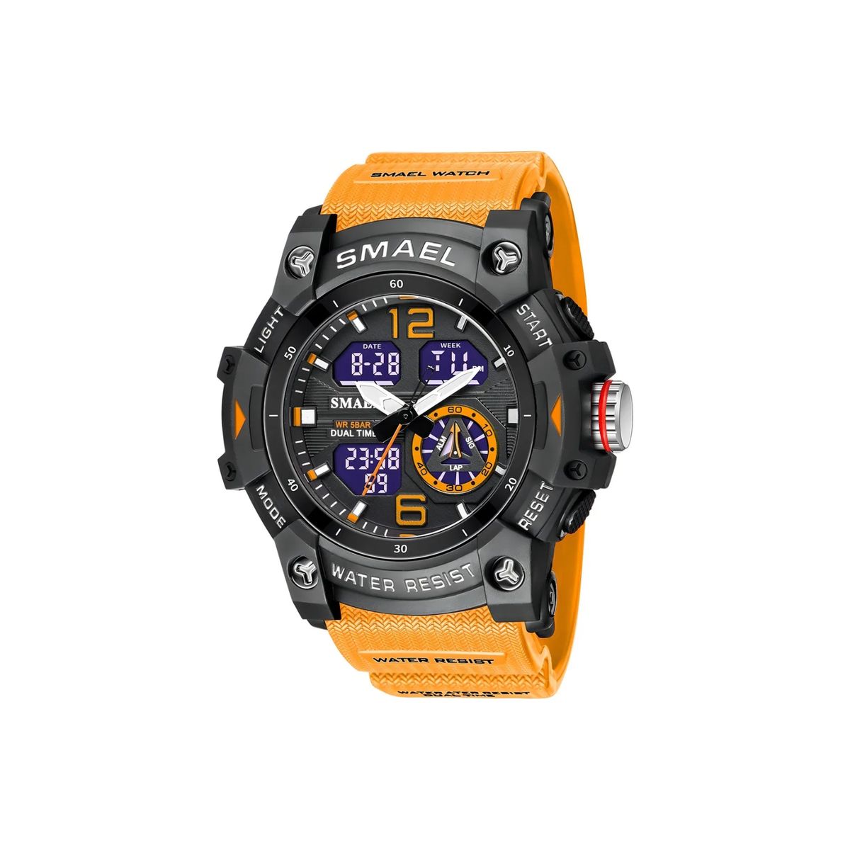 SMAEL - Reloj Deportivo para Hombre Smael 8007