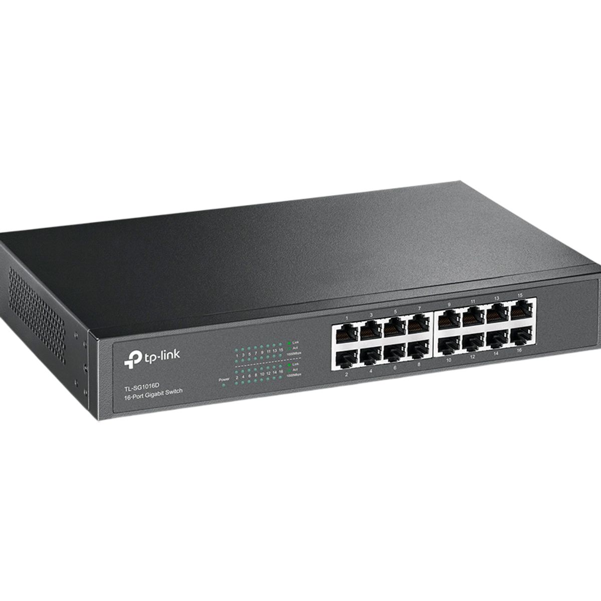 TP LINK - Switch TP-Link TL-SG1016D 16 Puertos Gigabit