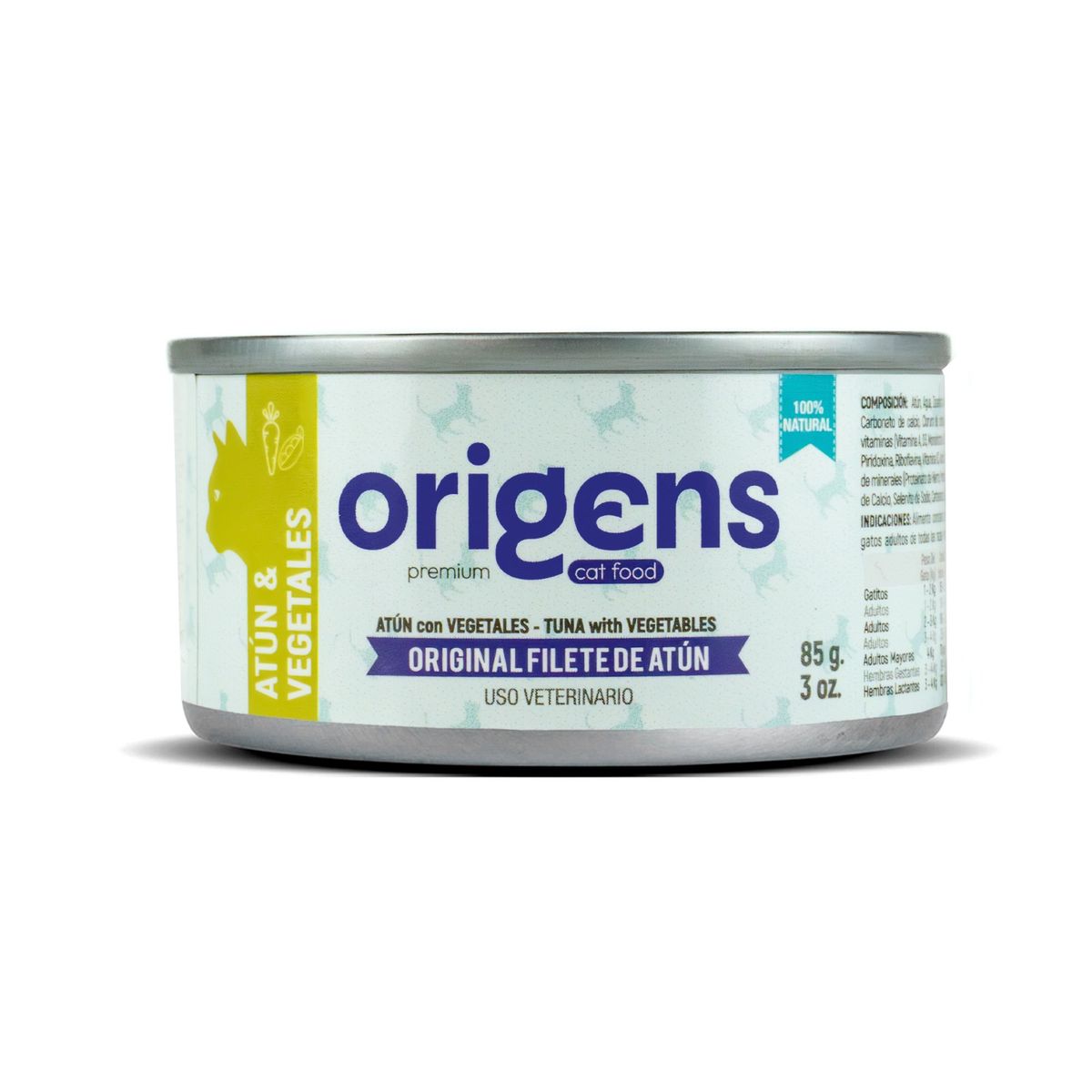 Origens Filete De Atun Con Vegetales 85gr, marca ORIGENS - Foto Principal