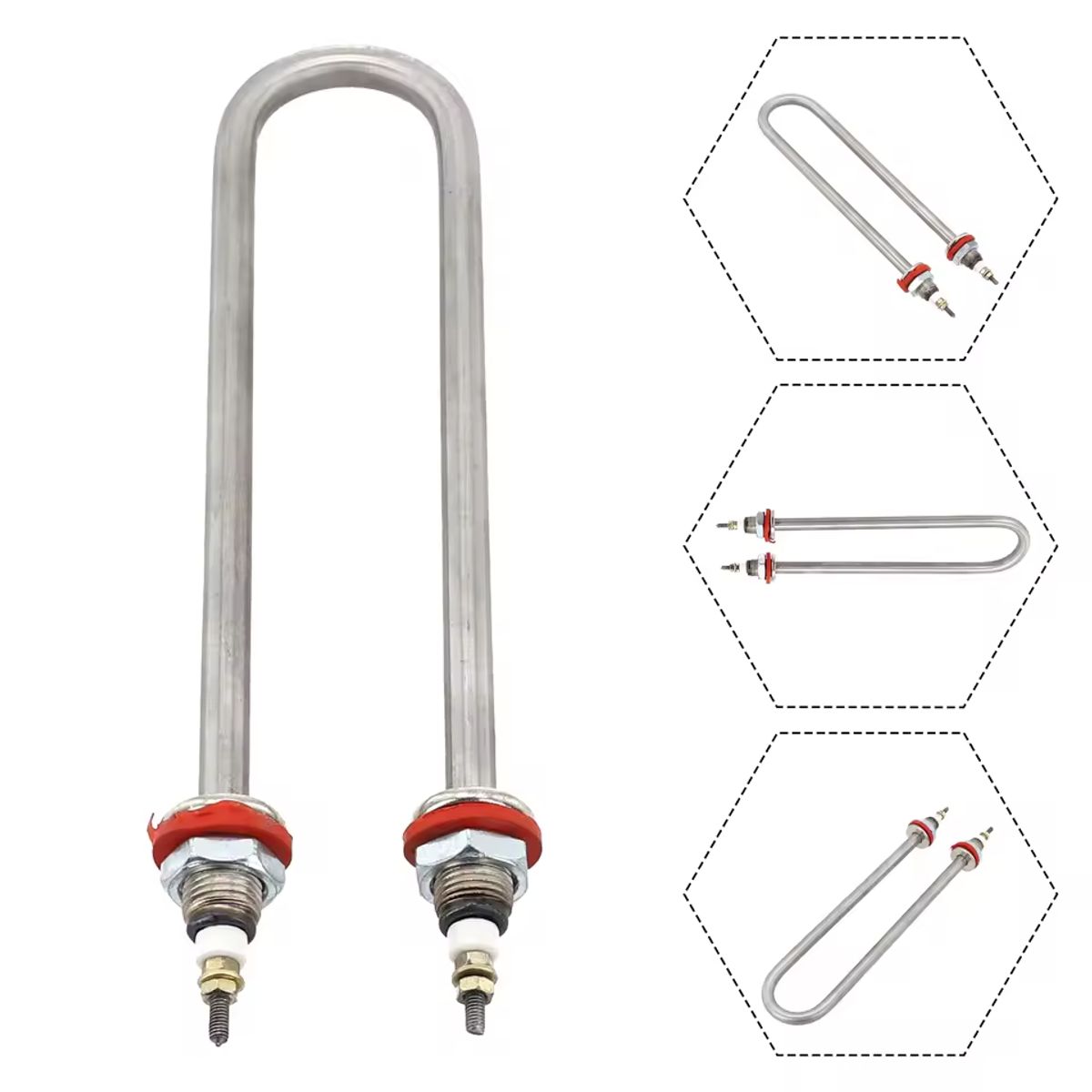 GENERICO - RESISTENCIA DE INMERSIÓN AGUA PARA INCUBADORA 300W