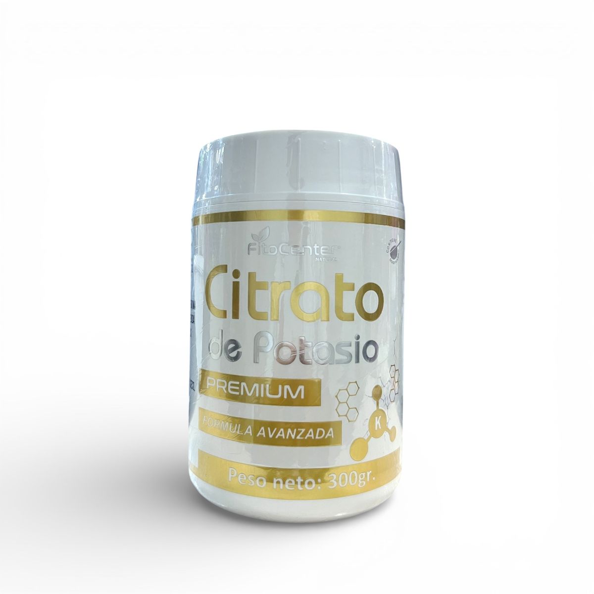 GENERICO - Citrato de Potasio 300g  Fitocenter, Suplemento Alimenticio
