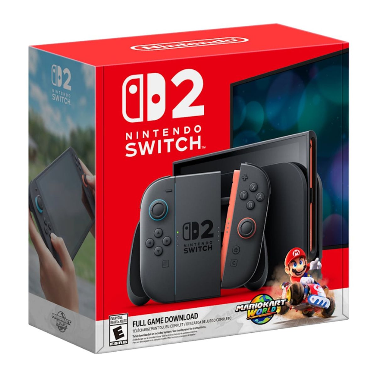 Nintendo - Consola Nintendo Switch 2 256GB (Bundle Mario Kart World)