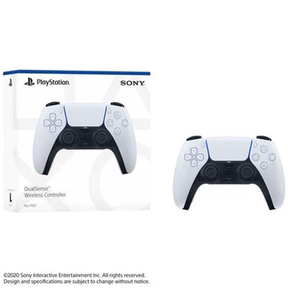 SONY - Mando Sony 5 Inalámbrico Blanco Ps5