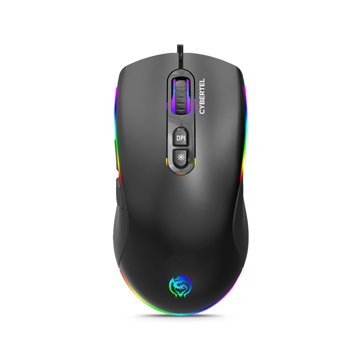 CYBERTEL - Mouse Gamer RGB 7B 7200DPI Cybertel Dynasty CBX M608