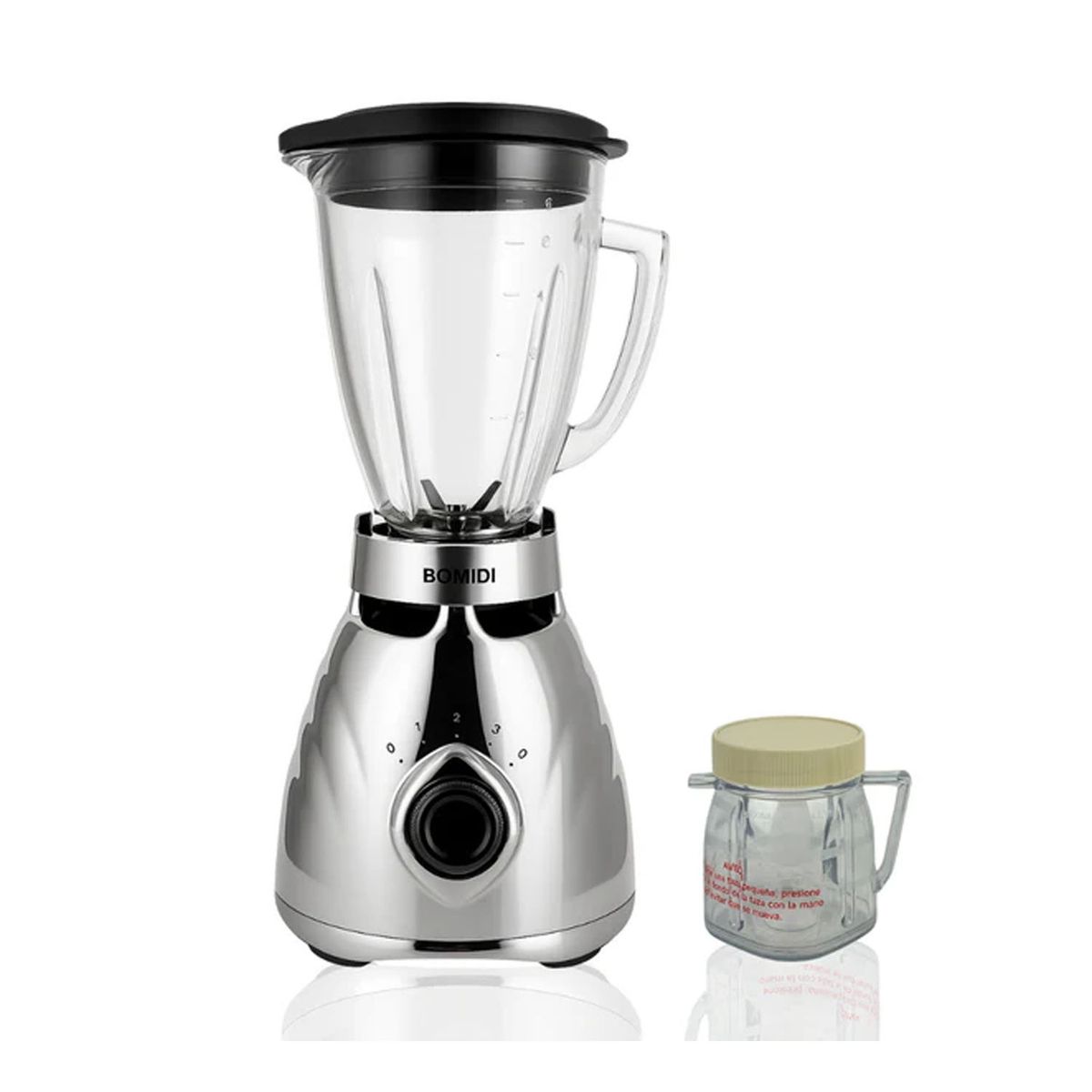 BOMIDI - Licuadora Bomidi BJ01 Silver con Vaso pequeño