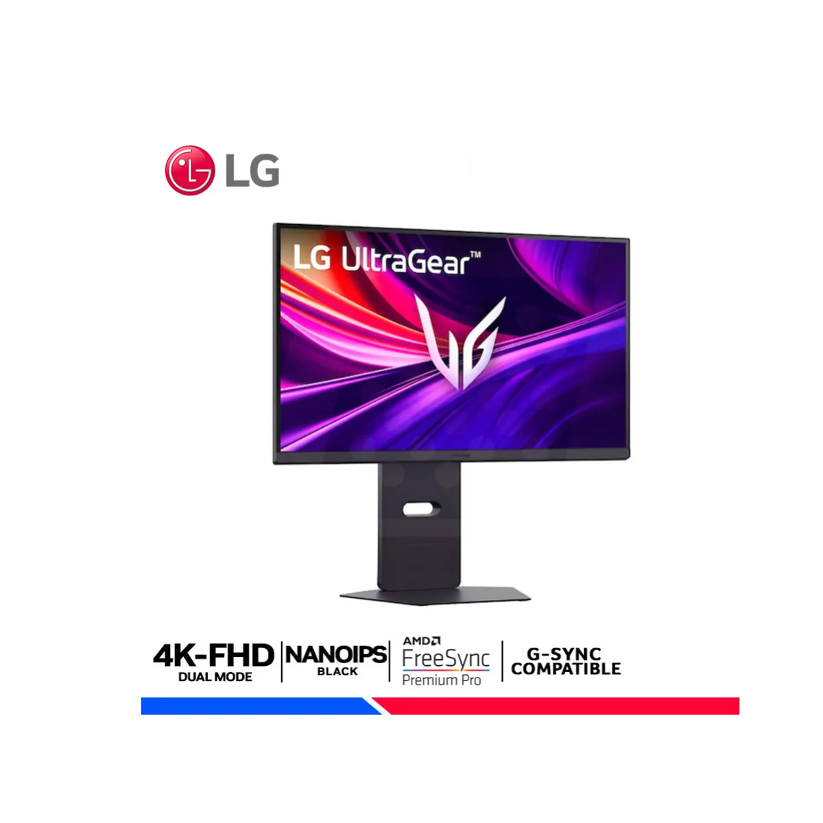 LG - MONITOR LG UltraGear 27G850A-B IPS, UHD 4K, DUAL MODE 4K 240Hz  FHD 480Hz, 1ms