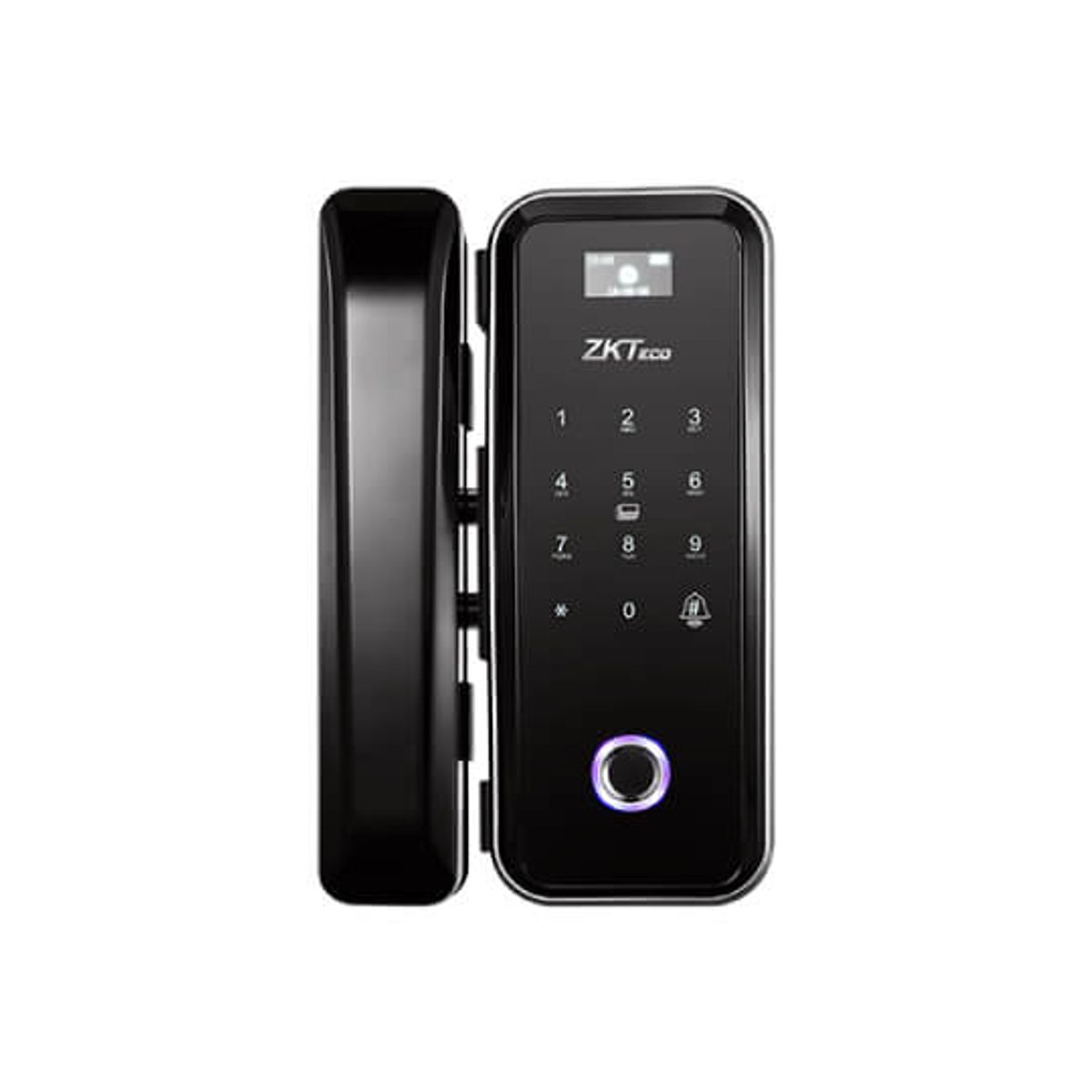 CERRADURA PARA PUERTA Y MARCO DE VIDRIO IZQUIERDA ZKTECO ZK-GL300W-L, marca ZKTECO - Foto Principal