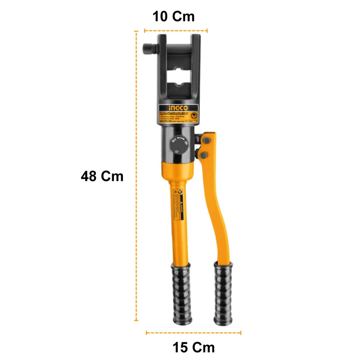 INGCO TOOLS - PONCHADORA HIDRÁULICA INGCO 70KN HHCT01240