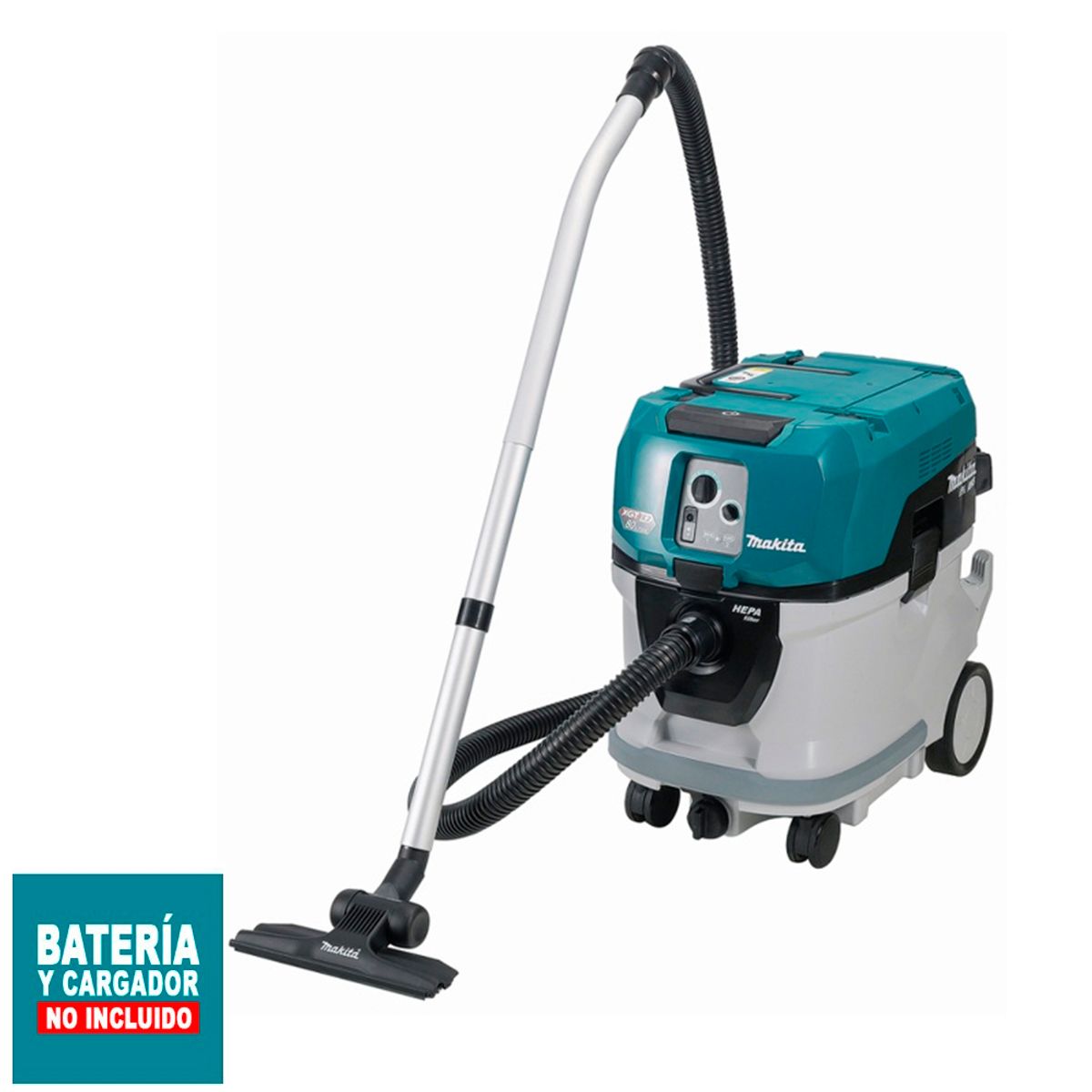 MAKITA - Aspiradora Makita 80V SecoHúmedo VC007GLZ05 Sin Bat.Carg.