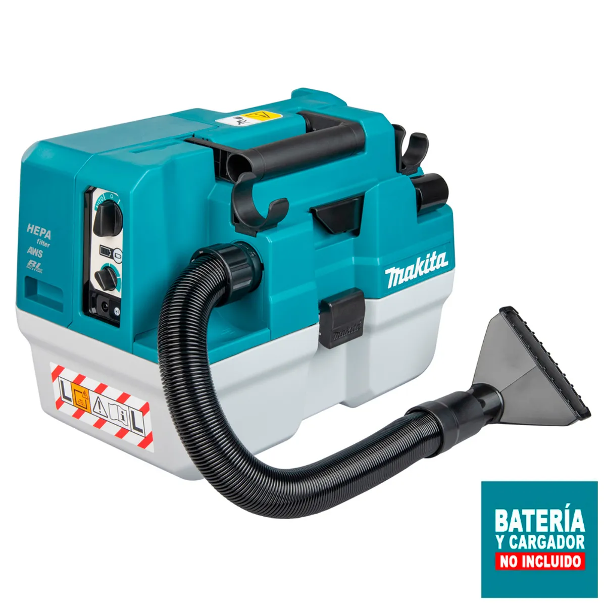 MAKITA - Aspira.Sopla. tipo Maleta Makita 40V VC013GLZ Sin Batería