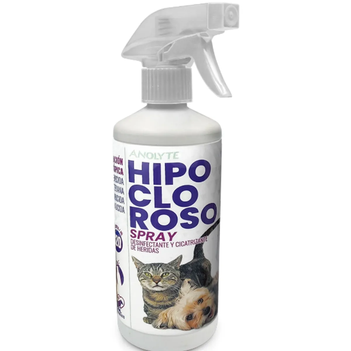 GENERICO - Hipocloroso Spray 120 ml – Antimicótico, Desinfectante y Cicatrizante