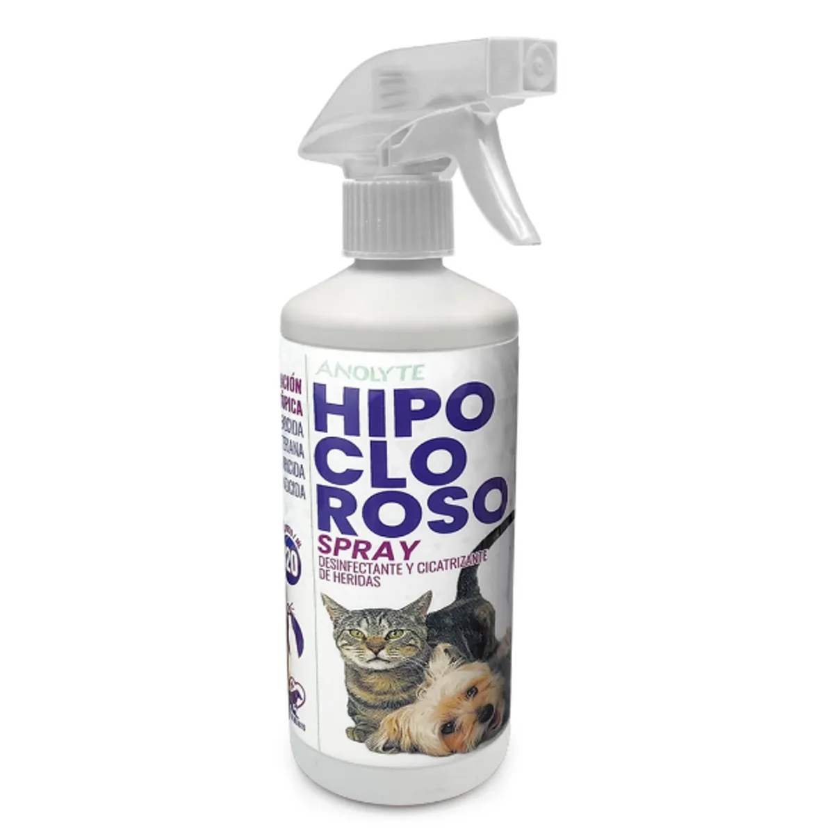 GENERICO - Hipocloroso Spray 120 ml – Antimicótico, Desinfectante y Cicatrizante