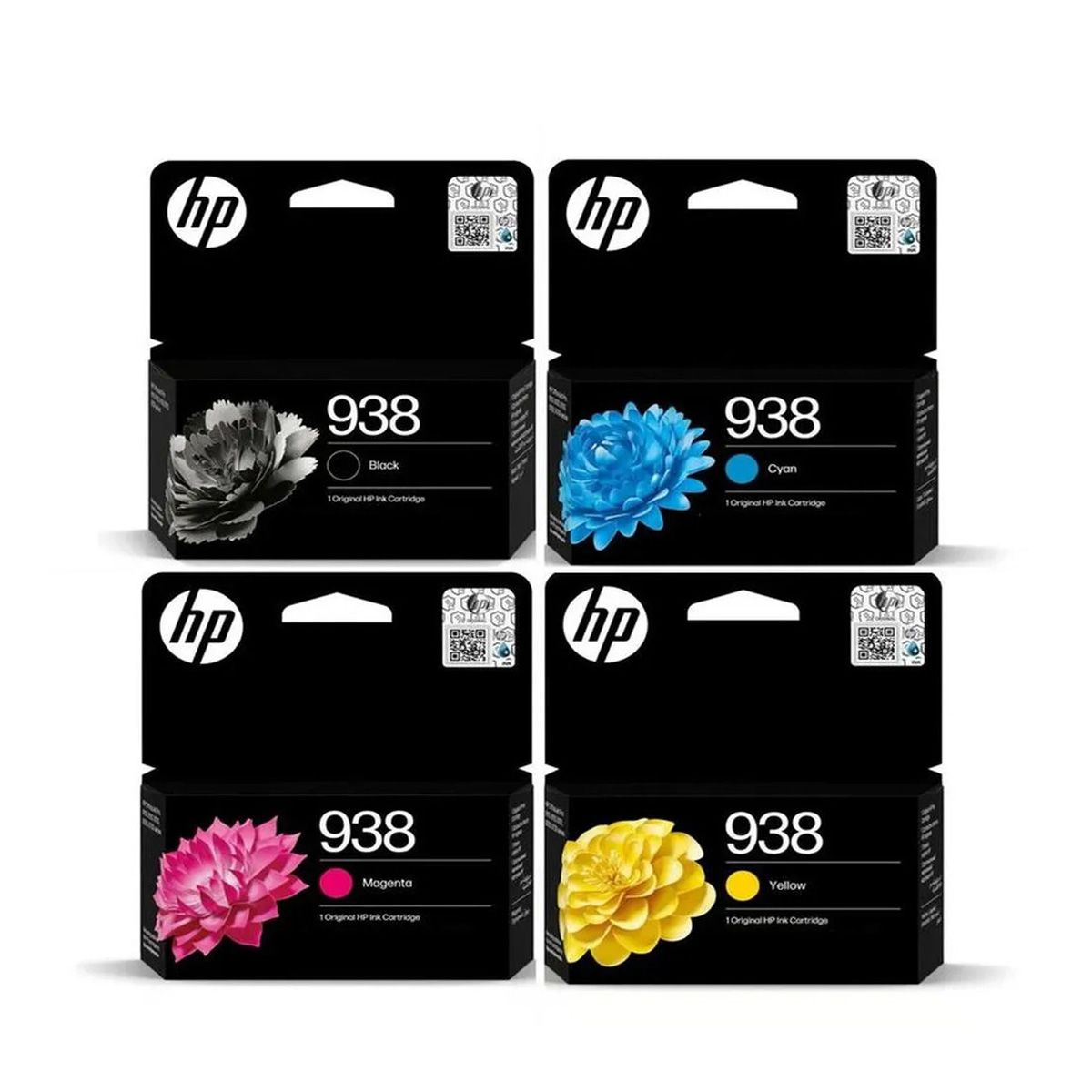 HP - Kit de Tintas HP 938 Negro y Color para OfficeJet Pro 9110, 9120, 9130, 9720 y 9730