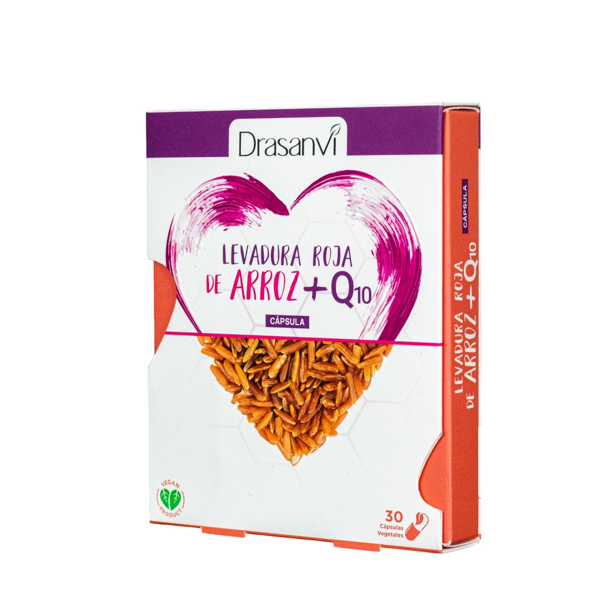 DRASANVI - Levadura Roja de Arroz x 30 Cápsulas Vegetales