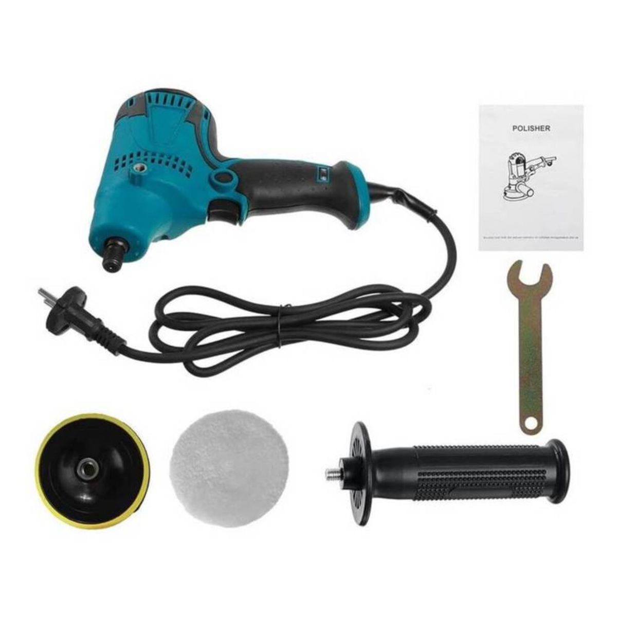 GENERICO - Pulidora Lijadora para Auto 6 Velocidades Eléctrica