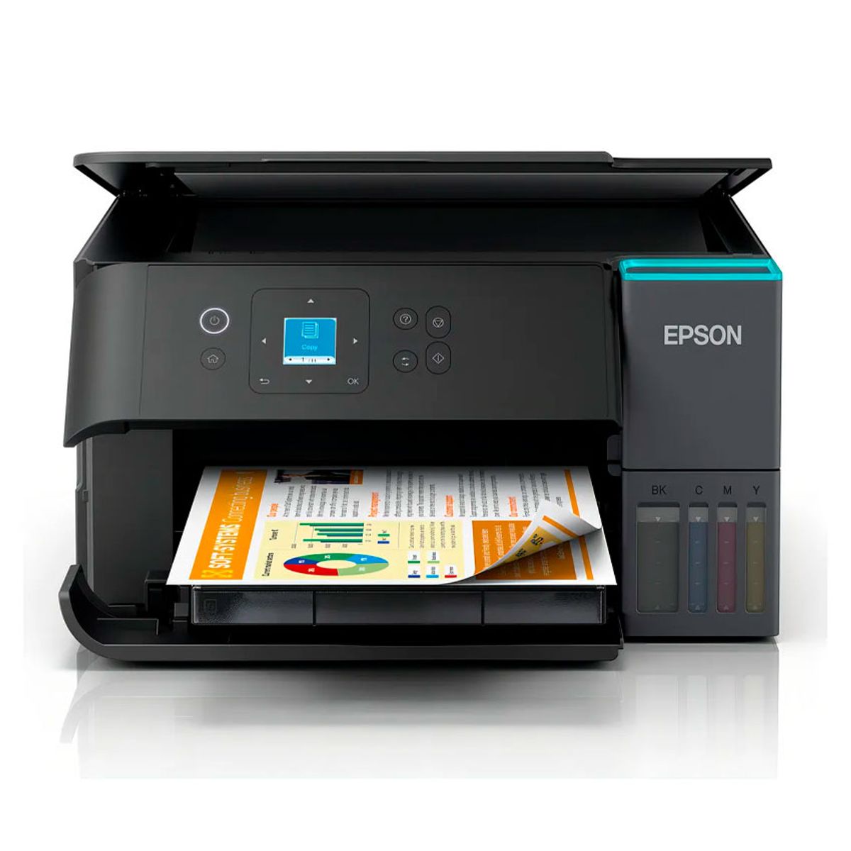 EPSON - Impresora Epson EcoTank L4360 Multifuncional wifi Duplex Negro