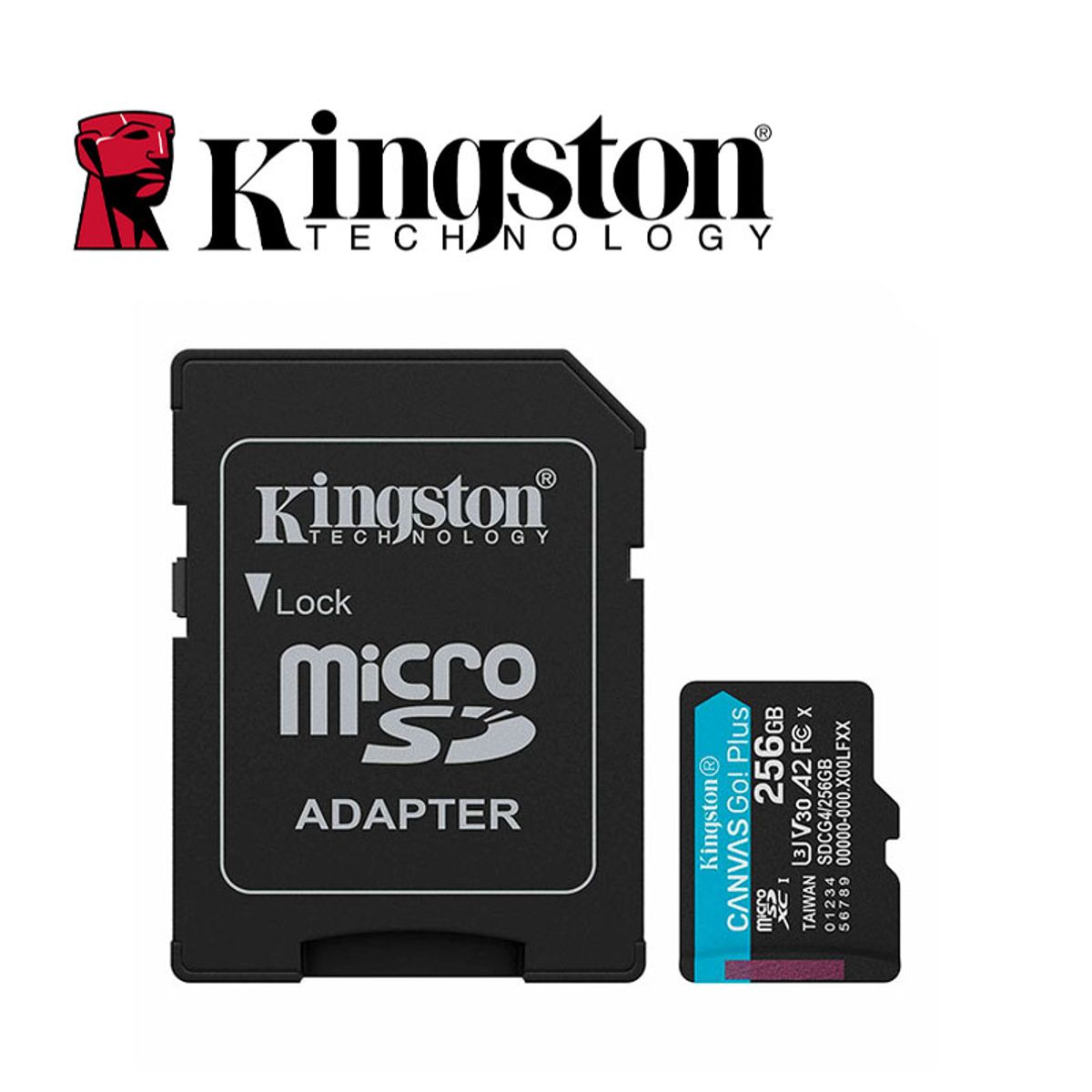 KINGSTON - MEMORIA KINGSTON MICRO SD GO! PLUS 256GB SDCG4 CLASE 10
