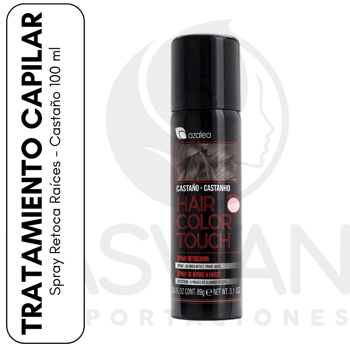 GENERICO - Spray Retoca Raíces - Castaño 100 ml
