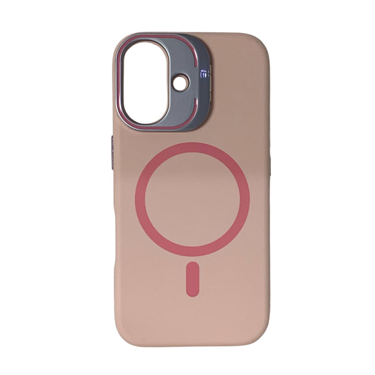 GENERICO - FUNDA DE SILICONA MAGSAFE Y PARANTE PARA IPHONE 16