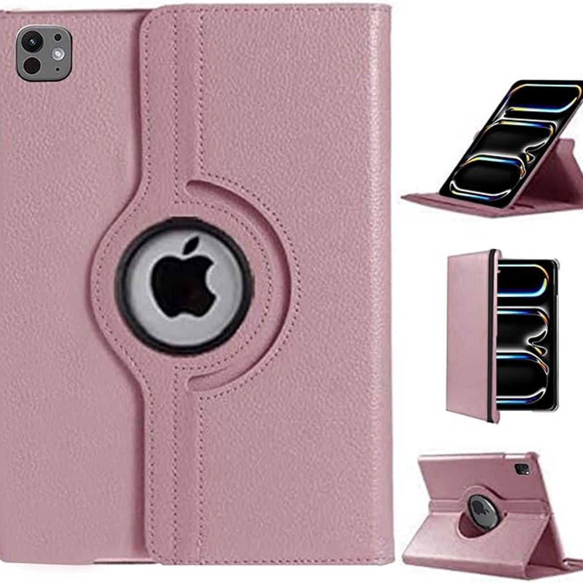 GENERICO - Funda giratoria 360° protector para ipad Pro 11 M4 2024