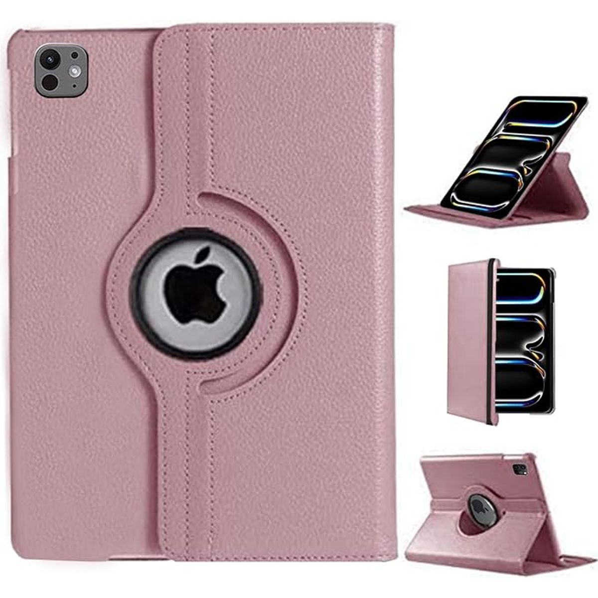 GENERICO - Funda giratoria 360° protector para ipad Pro 11 M4 2024