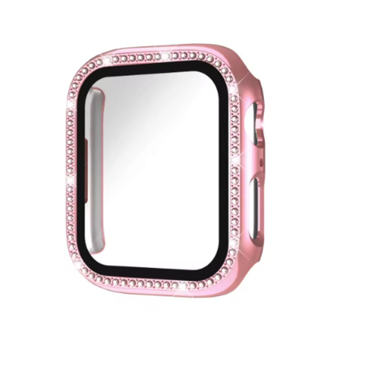GENERICO - Bumpers para Apple Watch una Fila Diamante 41mm - ROSADO