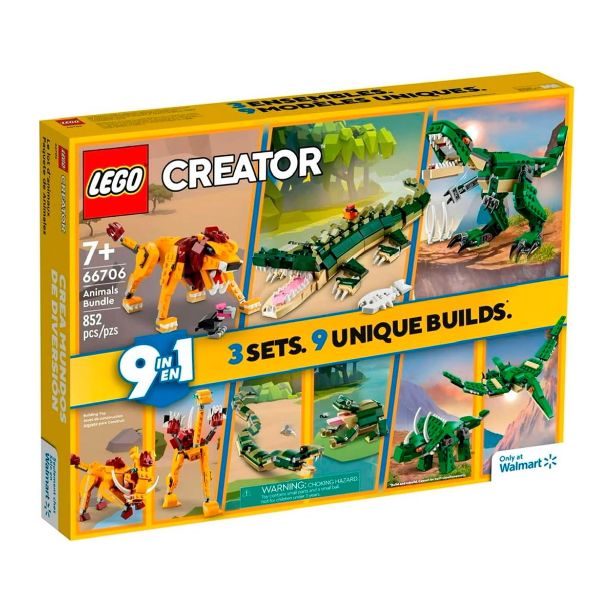 LEGO - LEGO CREATOR 9 In 1 Animals Bundle 66706