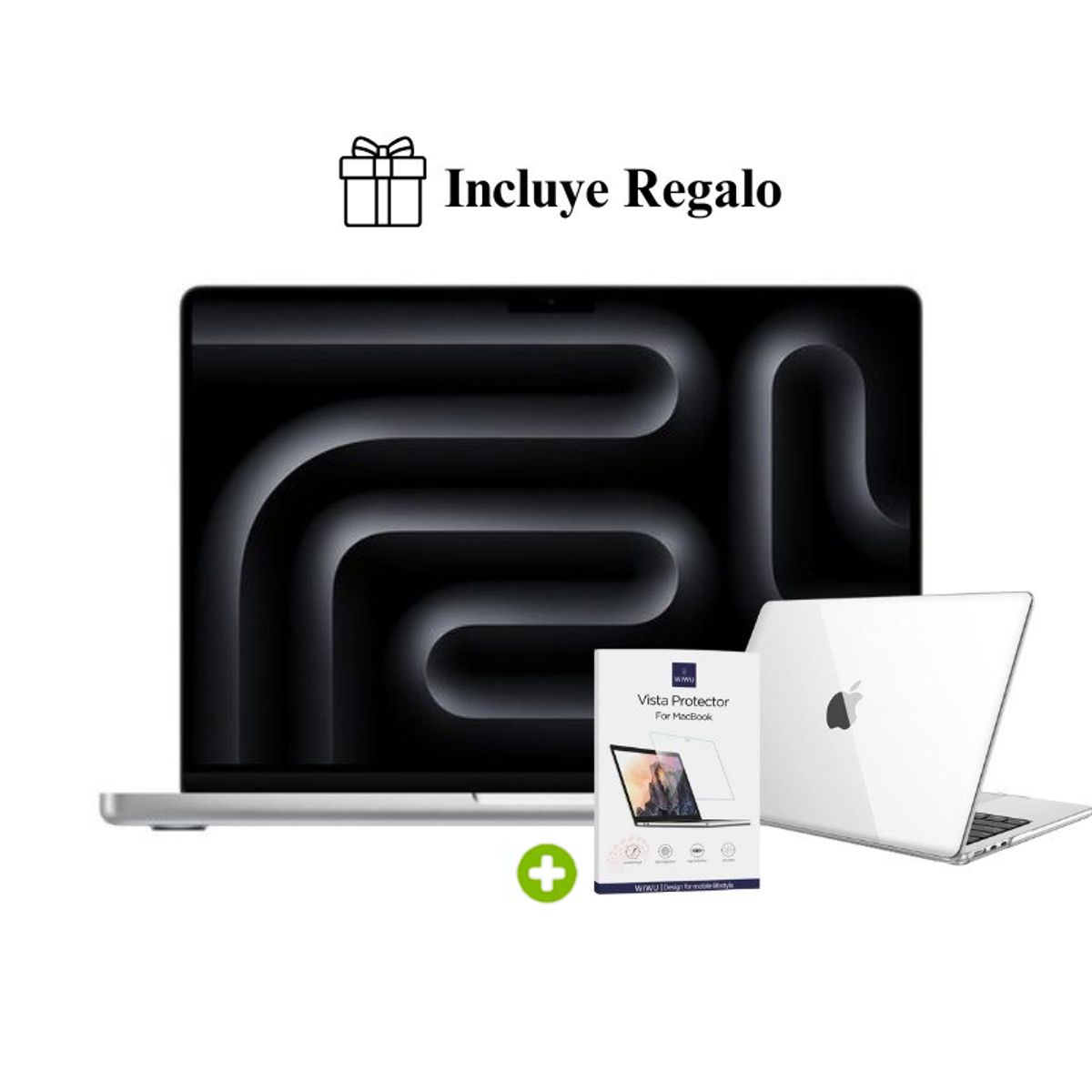 APPLE - Macbook Pro 14″ M5 16GB RAM 512GB SSD  (Teclado Ingles)  - Silver + Regalo