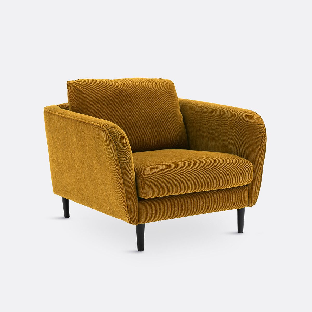 NACIONAL - Butaca Sillón Moderno Tapizado En Pana GRIMSBY