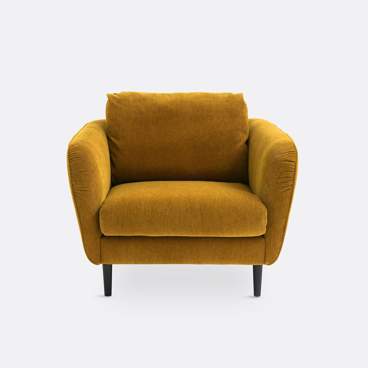 NACIONAL - Butaca Sillón Moderno Tapizado En Pana GRIMSBY