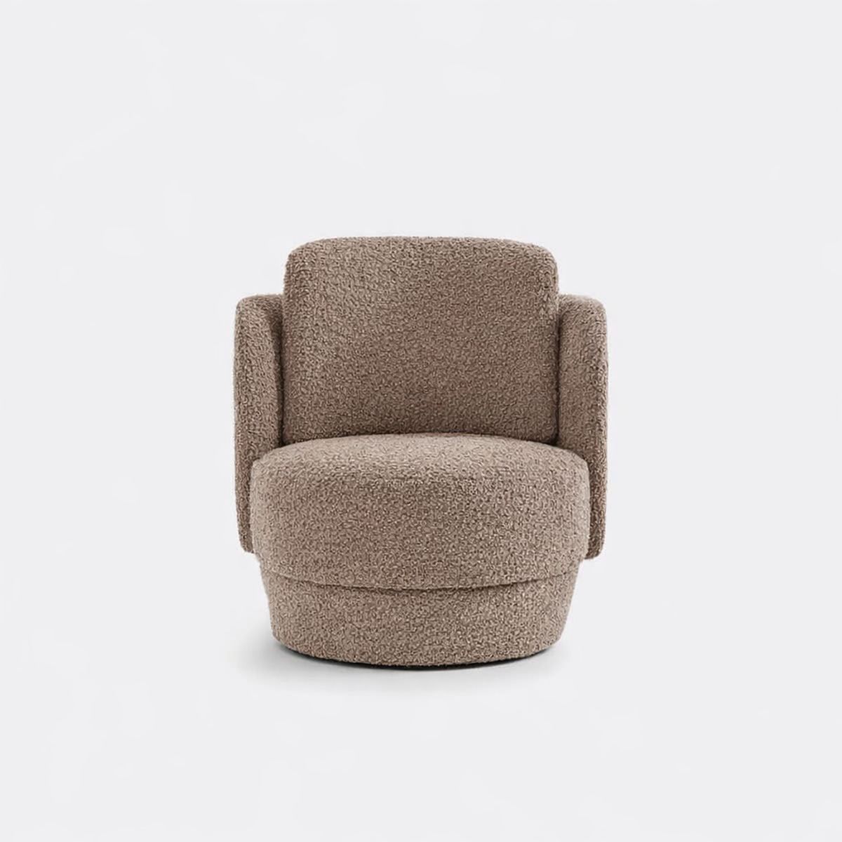 NACIONAL - Butaca Sillón Giratorio Estilo Retro Envolvente MIRAGGIO