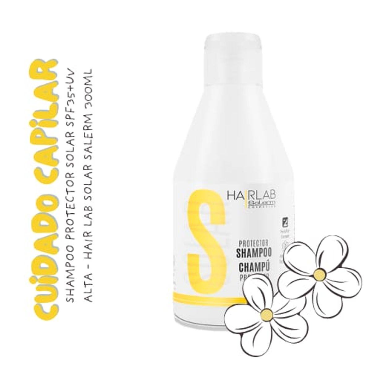 GENERICO - Shampoo Hairlab - Protector Solar Sin Parabenos 300ml Salerm