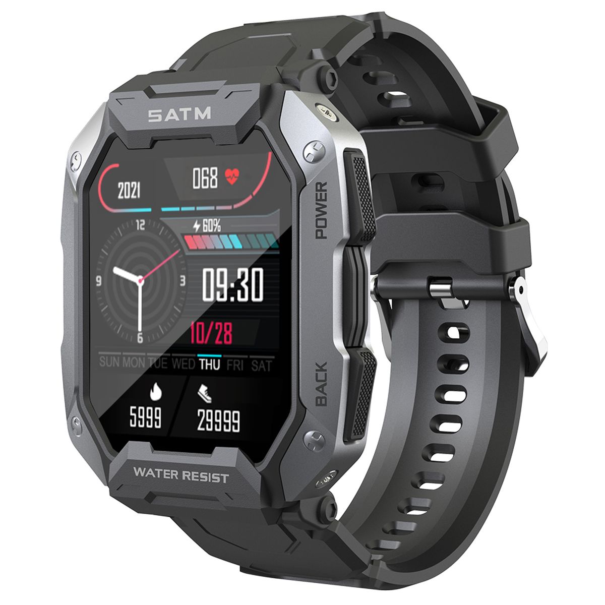 OEM - Smartwatch C20 Deportivo - RESISTENTE AL AGUA IP68