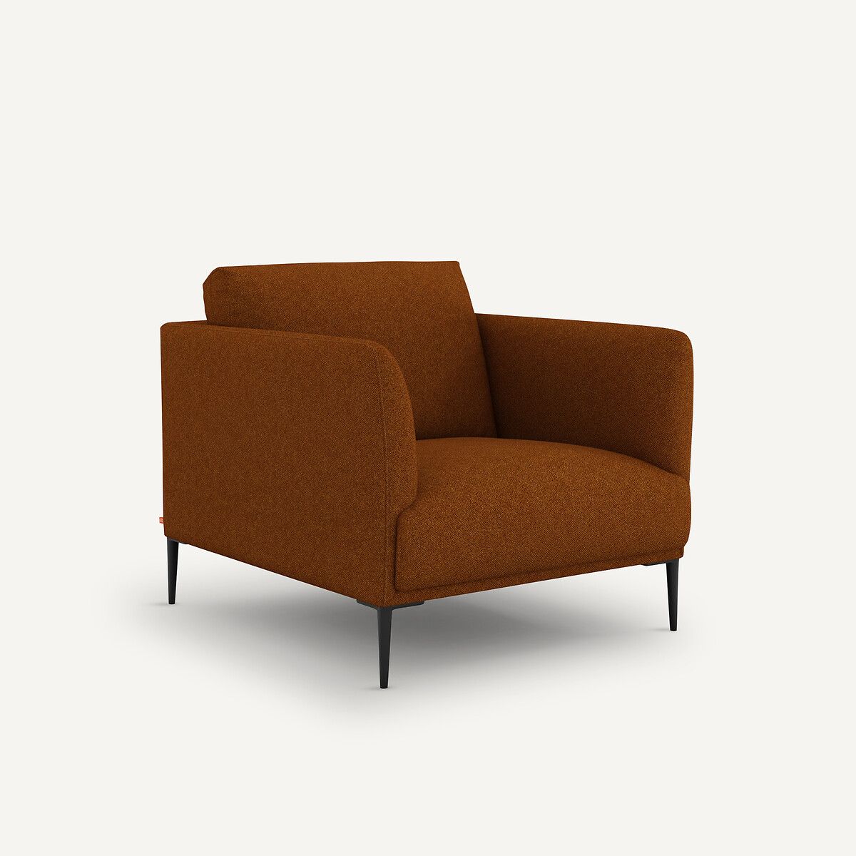 NACIONAL - Butaca Sillón Elegante Atemporal Patas De Metal FRATELLI