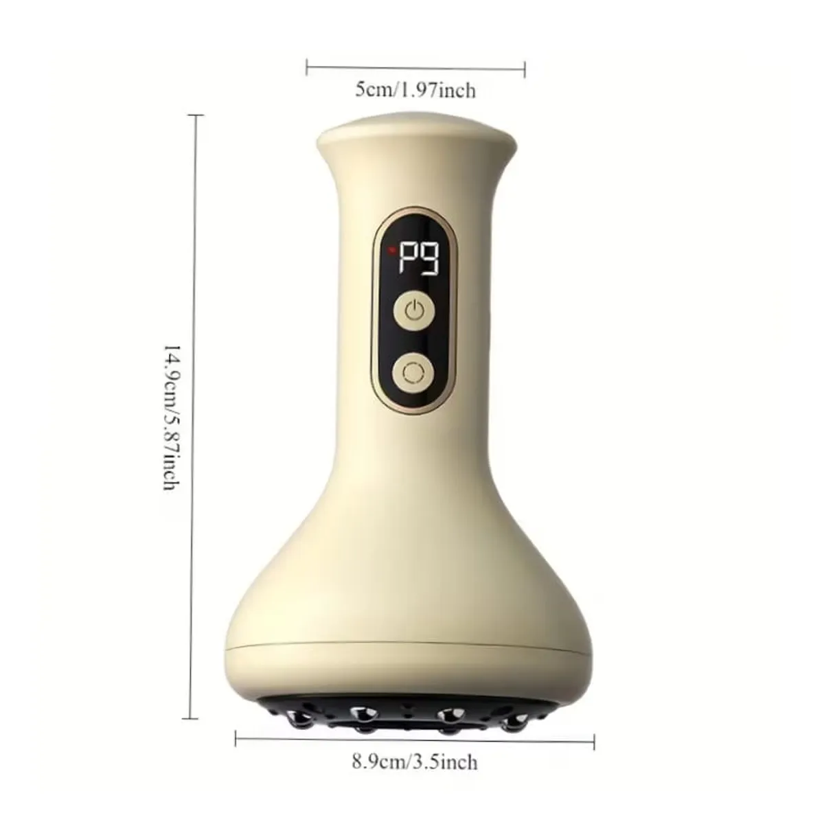 GENERICO - MASAJEADOR ELECTRICO INTELIGENTE 3 EN 1 DISEÑADO PARA REALIZAR TERAPIA  DE VENTOSAS