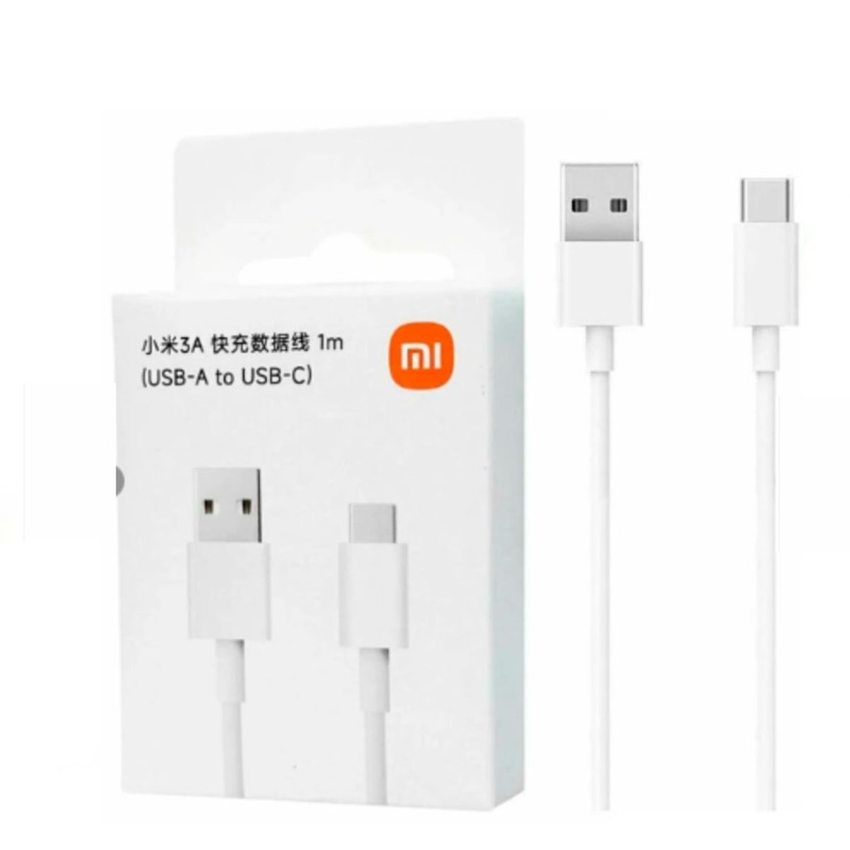 XIAOMI - Cable Xiaomi 3A Carga Rapida Soporta Hasta 18W - Original