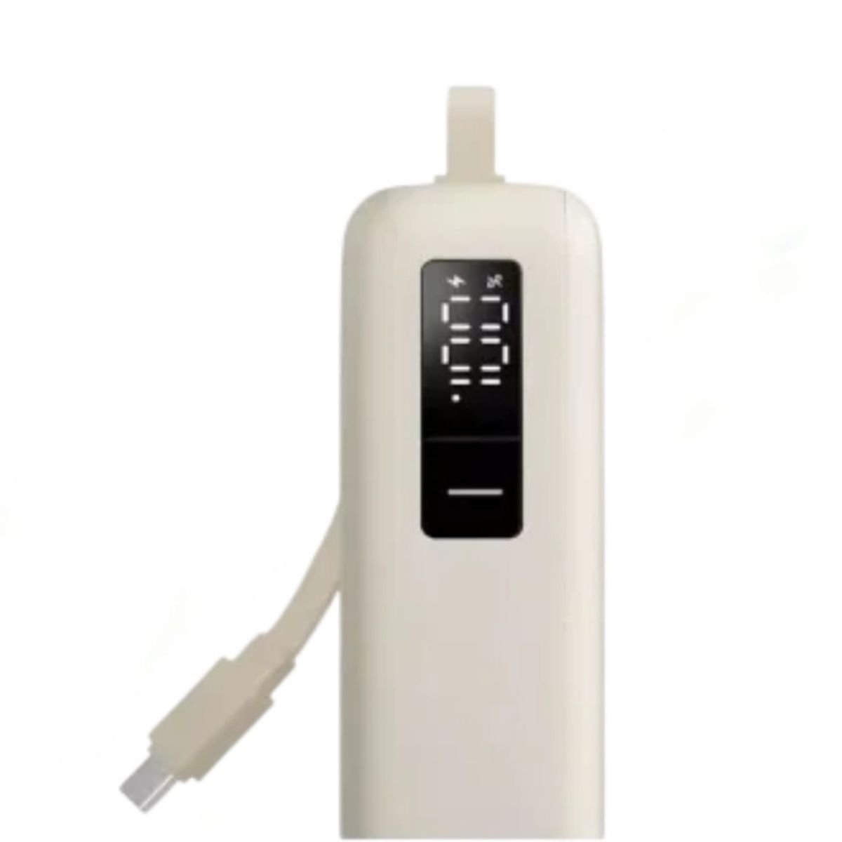 XIAOMI - Power Bank 10000 mAh Xiaomi 67W Integrated Cable - Beige