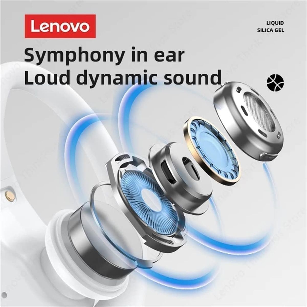 LENOVO - Audífonos Deportivos Bluetooth Lenovo LP75