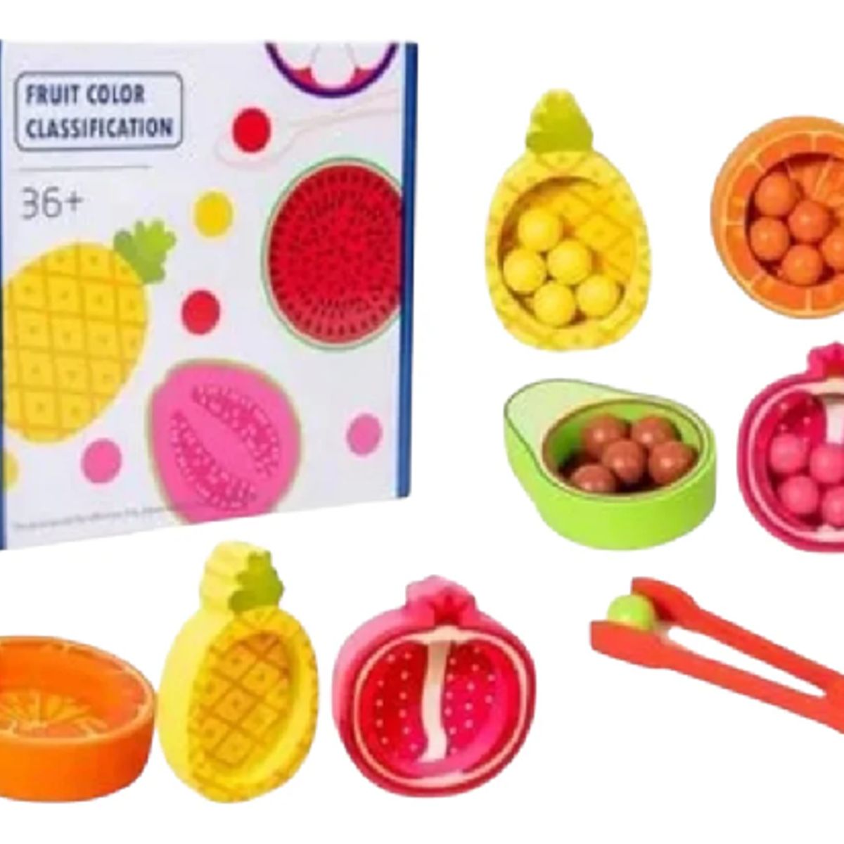 GENERICO - Juguete de Clasificación de Frutas para Niños
