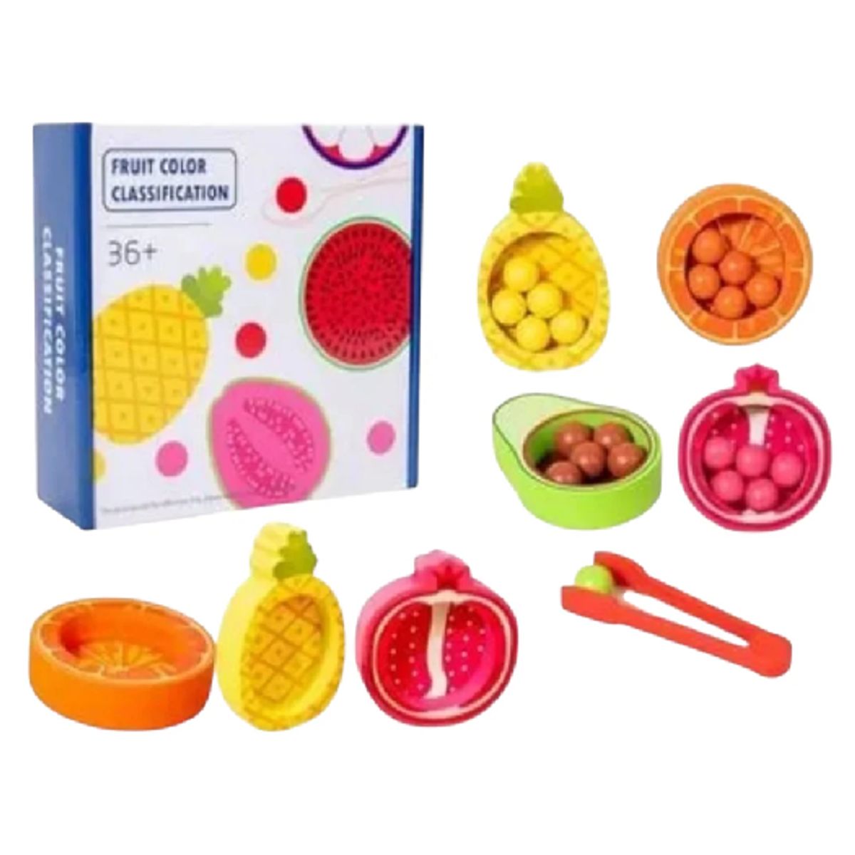 GENERICO - Juguete de Clasificación de Frutas para Niños