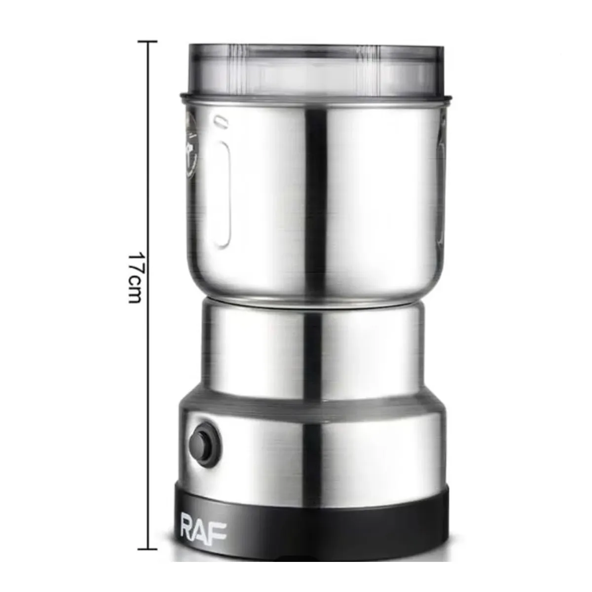 GENERICO - MOLINILLO ELECTRICO ACERO INOXIDABLE MULTIFUNCIONAL RAF R.7113