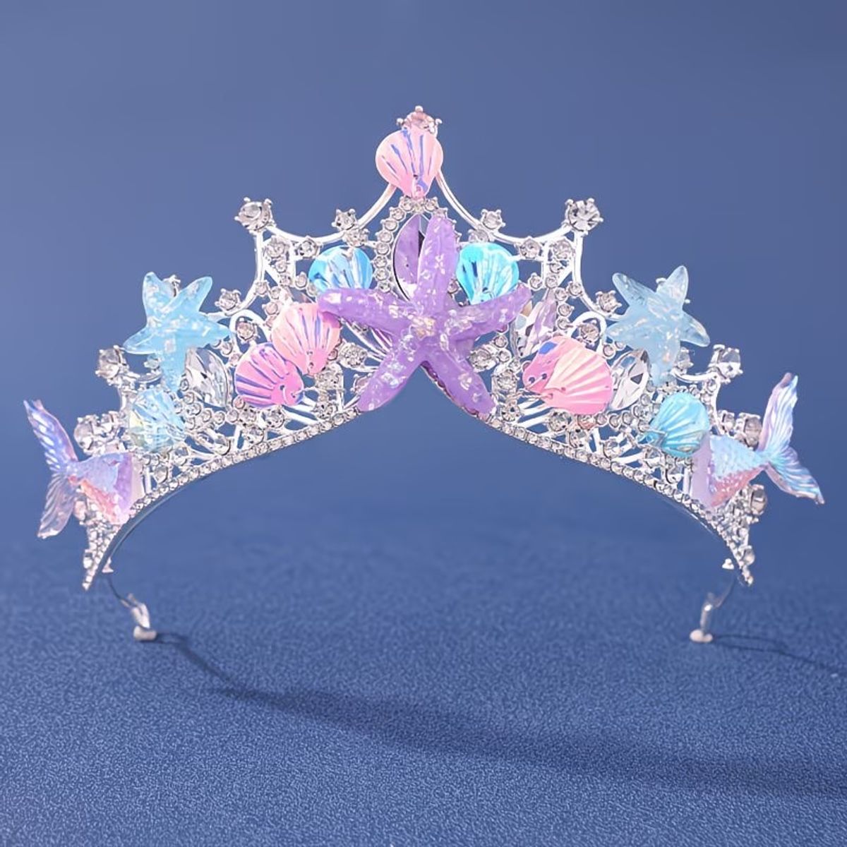 GENERICO - CORONA DIADEMA  DE SIRENA - PARA CUMPLEAÑOS