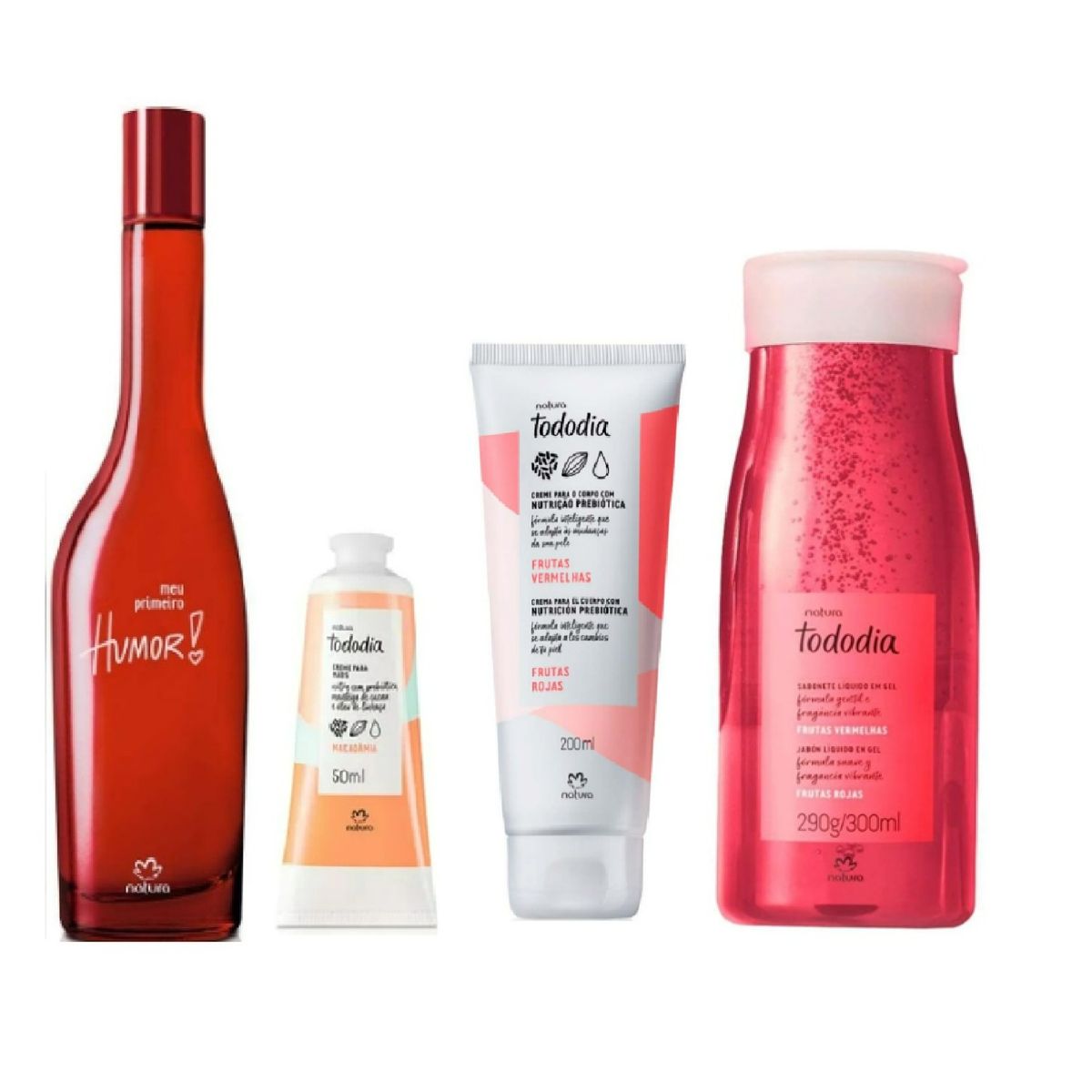 NATURA - Humor Primeiro 75ml+ crema 200ml + jab liquido + regalo