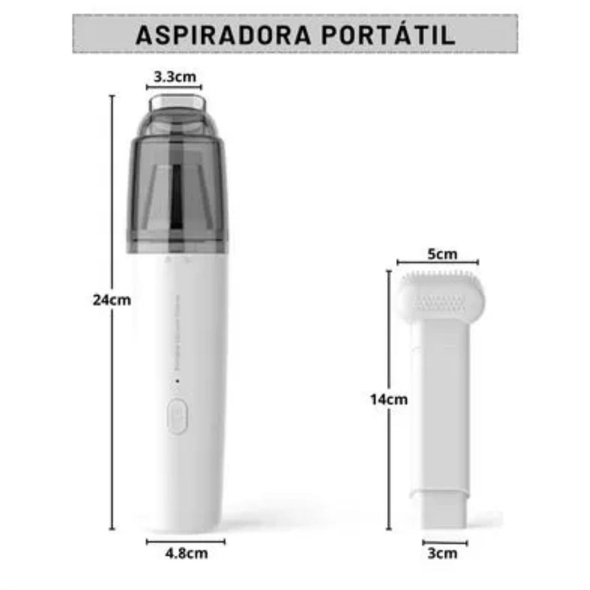 GENERICO - ASPIRADORA PORTATIL PREMIUM ALTA SUCCION - COMPACTA Y LIGERA