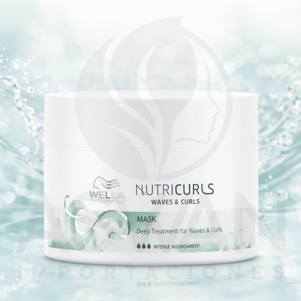 GENERICO - Mascarilla Capilar para Rizos Wella Nutricurls 150 ml