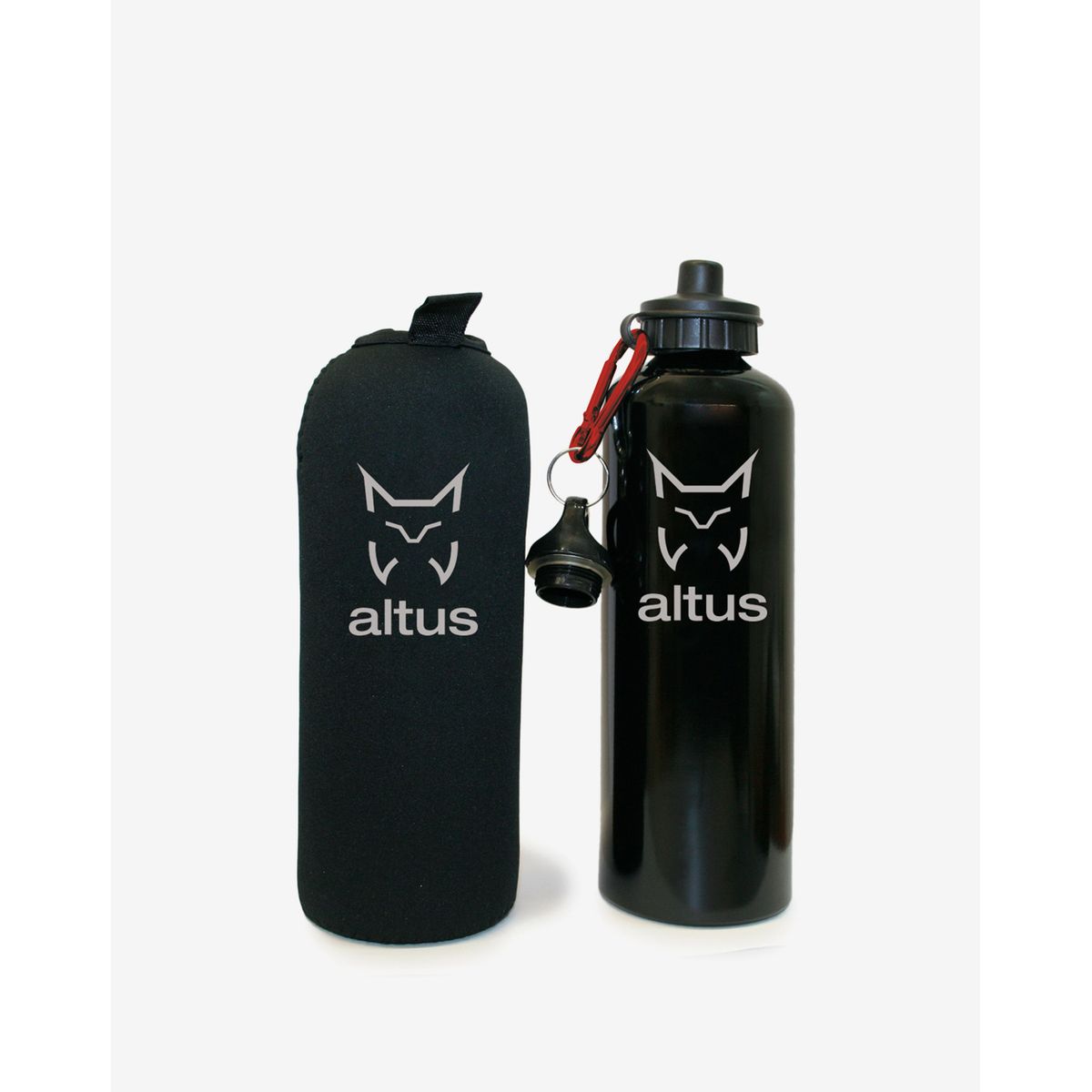 ALTUS - BOTELLA ALUMINIO 1L Y FUNDA NEOPRENO - ALTUS